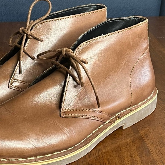 The Rail Men\'s Brown Tempe Chukka Dress Shoes
